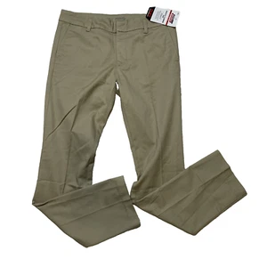 Women's Dickies Flex Perfectly Slimming Fit Straigt Work Uniform Pants Tan Sz 6 - Picture 1 of 8