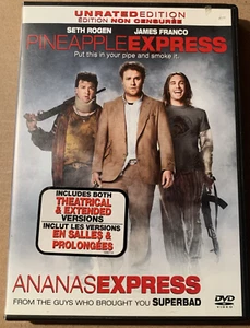 Pineapple Express (DVD, 2008) Seth Rogen James Franco Comedy Dark Humor Movie - Picture 1 of 6