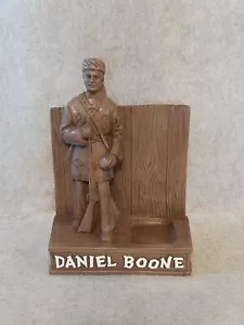 Vintge DANIEL BOONE Kentucky Straight Bourbon Whiskey Bottle Bar Display 3D Sign - Picture 1 of 11