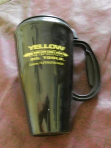 * NEW ! 14 oz Black Mug by JOURNEY with slide opening Lid . - Imagen 1 de 3