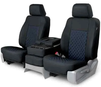 CUBIERTAS DE ASIENTO DELANTERAS Y TRASERAS DE CUERO para Jeep Wrangler 2018-2025 4 puertas Foto 1 de 3