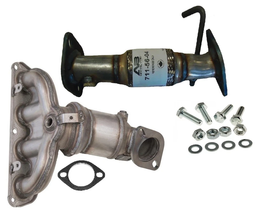 FITS : 2013 HYUNDAI Elantra Coupe 1.8L Flex pipe & Manifold Catalytic Converters Foto 1 de 1
