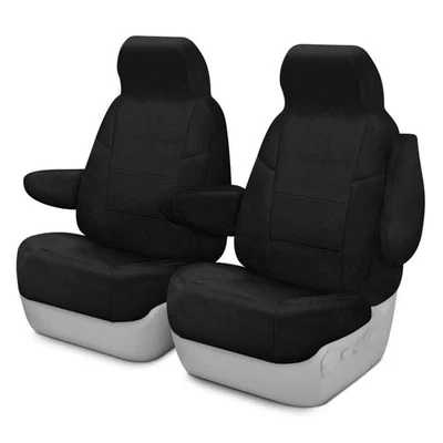 For Land Rover Discovery 94-98 Coverking Suede 1st Row Black Custom Seat Covers Foto 1 de 4