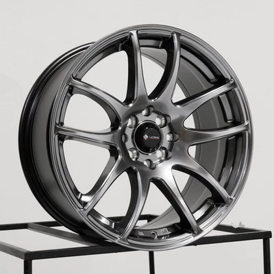 Llanta One 17x8 Vor TR4 4x100/4x114.3 35 Hyper Black 73.1 Foto 1 de 4