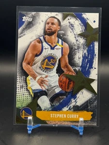 2025-26 Topps Basketball Stars of NBA Stephen Curry #SA-5 Warriors 🏀🔥 - Bild 1 von 2