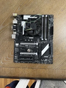 MSI Z97S SLI Krait Edition Motherboard w/ Intel Core i5-4690K 8gb RAM IO Shield - Afbeelding 1 van 8