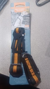 Nuevo cinturón de seguridad directo Kurgo correa para perro negro y naranja - Imagen 1 de 2