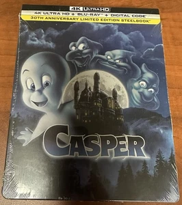 Casper (4K UHD + Blu-ray + Digital) Steelbook, New/Sealed - Picture 1 of 7