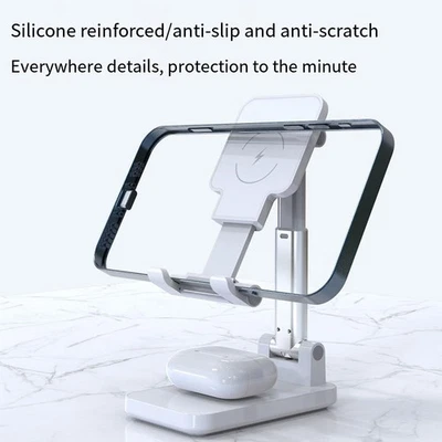 Multifunctional Cell Phones Convenient In Efficient Vertical Wireless Charger - Image 1 of 4