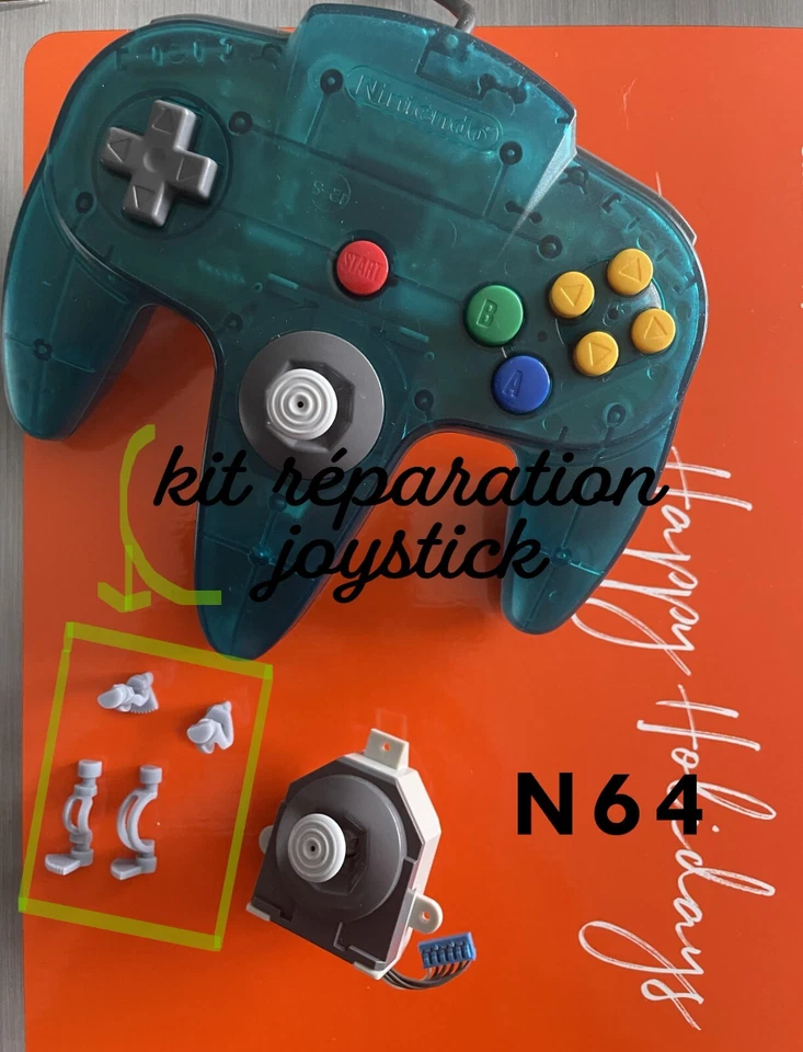 5 kits réparation Nintendo 64 remplacement pour joystick n64 - Photo 1/2