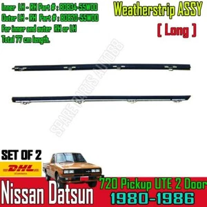 For Nissan Datsun 720 Long Pickup UTE Weatherstrip Window Glass Door Belt Rubber - Picture 1 of 5