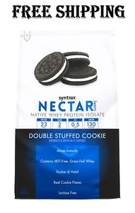 Syntrax Nutrition Nectar Sweets 100% Whey Isolate Protein Powder Real Cookie ... - Picture 1 of 6