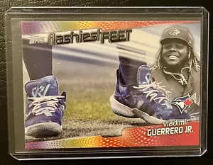 2022 Topps Series 1 - Flashiest Feet #FF-12 Vladimir Guerrero Jr. - Blue Jays - Picture 1 of 2