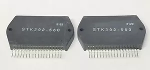 STK392-560 STK392 NEW CONVERGENCE ICs 2pcs - Picture 1 of 4