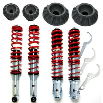 Redline coilover assetto sportivo VW Polo 6N Caddy Variant incl. cuscinetto a duomo - Immagine 1 di 3