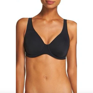 Nwt Le Mystère 820 Active Balance Volle Abdeckung High Impact Uw SPORTS Bh Black - Bild 1 von 3