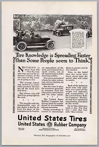 Anuncio impreso de automóviles neumáticos de Estados Unidos de colección anuncio de automóvil 10" x 6" - Imagen 1 de 1