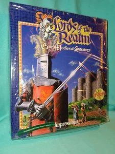 💎COMPUTER LORDS OF THE REALM EPIC MEDIEVAL STRATEGY CD ROM IMPRESSIONS💎 - Picture 1 of 5