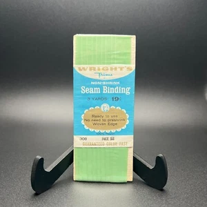 Vintage Wright's BIAS TAPE, SEAM BINDING & HEM FACING - YOU PICK - Sewing Crafts - Picture 1 of 14
