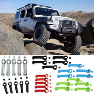 10pc Exterior Door Handle & Tailgate Cover Trim For Jeep Wrangler JK 2007-17 4Dr - Picture 1 of 28