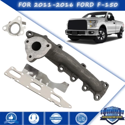 Colector de escape delantero izquierdo para Ford F150 2011-2016 3,5 L turbo BL3Z-9431B 674423 Foto 1 de 4