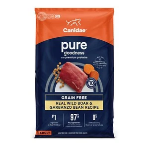 Canidae Pure Wild Boar and Garbanzo Bean 22 lb Dry Dog Food for Sensitive Sto... - Picture 1 of 9