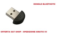 ADATTATORE BLUETOOTH WIRELESS PC NOTEBOOK MINI CHIAVETTA USB PENNA DONGLE