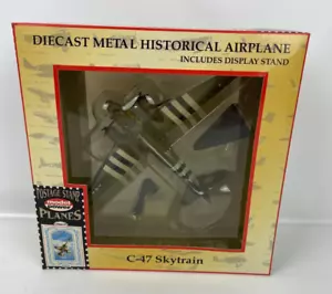 Model Power C-47 Skytrain The Argonia #5558 1/100 Series W/Display Stand - Picture 1 of 6