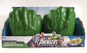 Stan Lee & Lou Ferrigno signed handsigniert Hulk Hands Excelsior Authenticated - Bild 1 von 8