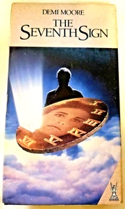 The Seventh Sign (VHS, 1998, Closed Captioned)(Horror) Demi Moore! - Picture 1 of 7