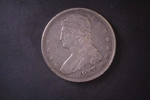 1837 50c Early Halves Capped Bust - Picture 1 of 2