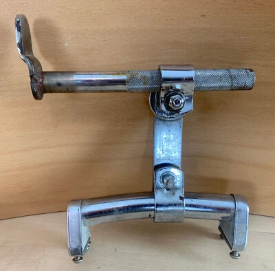 HOSHINO K KOUGYOU Rack Tom Holder Bass Drum RAIL MOUNT Part Bracket 60s Arm MIJ - Image 1 of 4