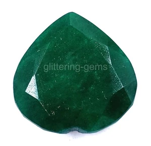 Natural 358 CT Certified Heart Shape BIG Green Emerald IGL Loose Gemstone 5JSM - Picture 1 of 7