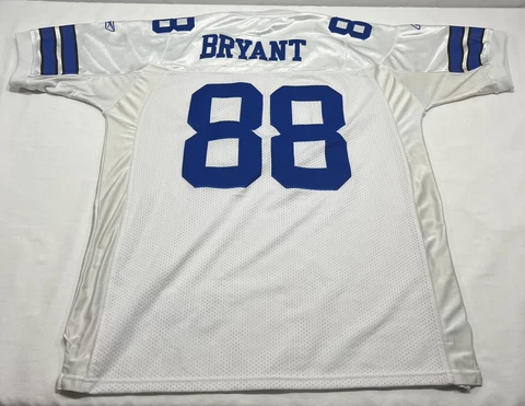 Reebok On Field Dallas Cowboys Dez Bryant #88 Jersey Mens Sz 56 White Blue NFL Cover