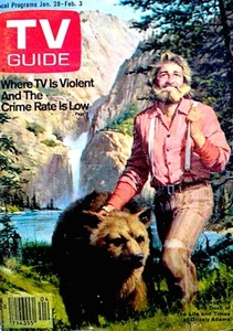 TV Guide 1978 The Life & Times Of Grizzly Adams Dan Haggerty Bozo Adam 12 #1296 - Picture 1 of 7
