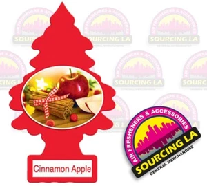 Little Trees Car Air Freshener | Cinnamon Apple | 1 piece - Picture 1 of 1