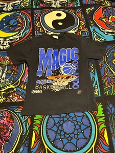 Vintage USA Orlando Magic Boys NBA Basketball T Shirt Small Black Short Sleeve - Picture 1 of 4