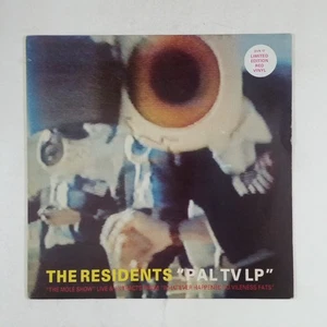RESIDENTS PAL TV LP DVR17 LP Red Vinyl VG+ Cover VG+ LE 1985 1st Pressing - Picture 1 of 4
