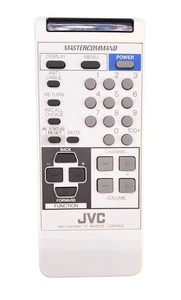 JVC RM-C423WH MasterCommand TV Remote Control White Tested Works - Picture 1 of 4