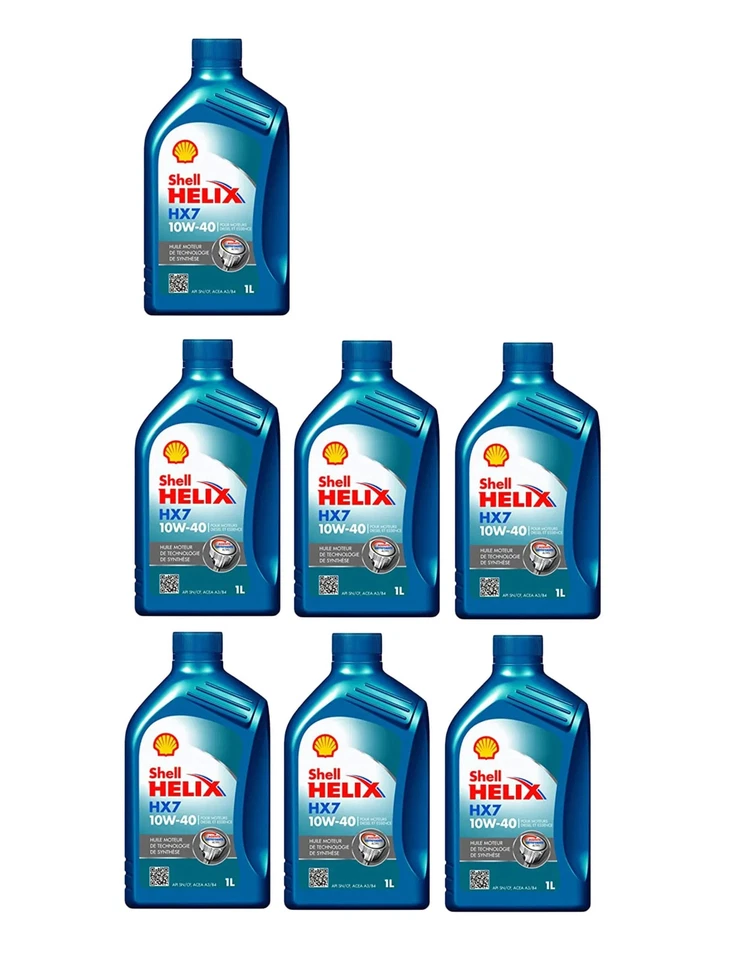 Motoröl Shell Helix HX7 10W-40 7L Motorenöl MB-Freigabe 229.3 VW505.00 VW501.01 - Bild 1 von 1