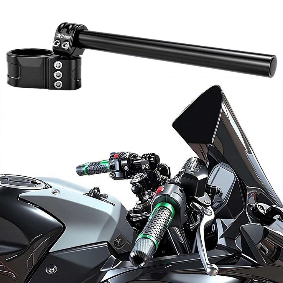 Abrazadera de horquilla de 50 mm apta para Yamaha YZF-R6 2005-2024 YZF-R1 98-24 clip en manillar Foto 1 de 4