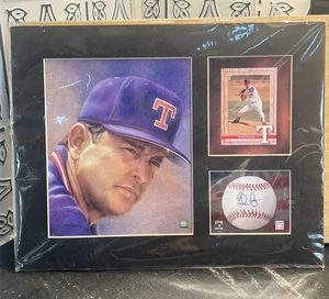 NOLAN RYAN Autograph Photo MLB Texas Rangers - Sealed - Picture 1 of 2