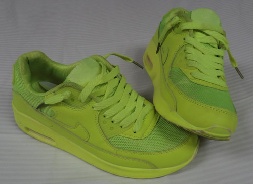 NIKE AIR MAX NEON VERDE GIALLO BRILLANTE SNEAKERS SCARPE DONNA TAGLIA 7