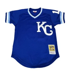 Mitchell & Ness Small Kansas City Royals 1989 Bo Jackson Cooperstown Jersey MLB - Picture 1 of 11