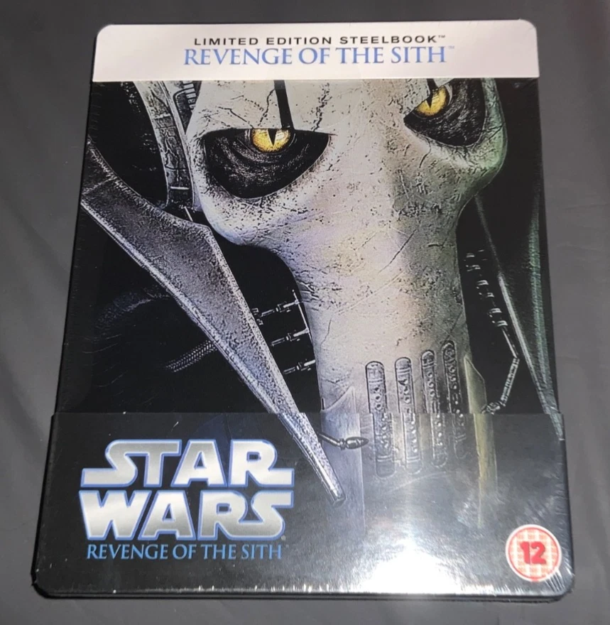 Star Wars Revenge Of  The  Sith,Blu-Ray  Steelbook, Limited Edition. New Sealed. - Image 1 of 1