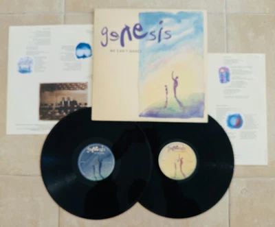 GENESIS PHIL COLLINS VINYL 2 LP WE CAN DANCE SPAIN 1991 INNERS - Image 1 of 3