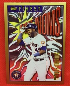 YORDAN ALVAREZ - Astros - 2023 Topps Finest Flashbacks Finest Phenoms Refractor - Picture 1 of 2