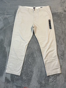 J.CREW Factory Flex Chino Pants Men's Size 40x32 Blue Straight Preppy Academia - Picture 1 of 13