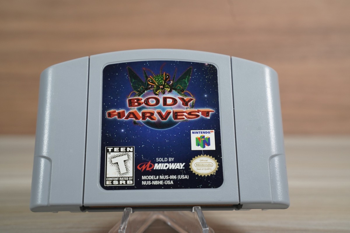 Nintendo 64 Video Games Body Harvest for sale | eBay