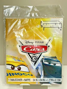 Pixar Cars 3 Table Cover - Lighning McQueen - Disney - Birthday Party Decor - Picture 1 of 3
